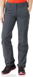 Schöffel Women's Pants Engadin Zip Off Women's Pants Grey UK 12 Regular - Picture 1 of 4