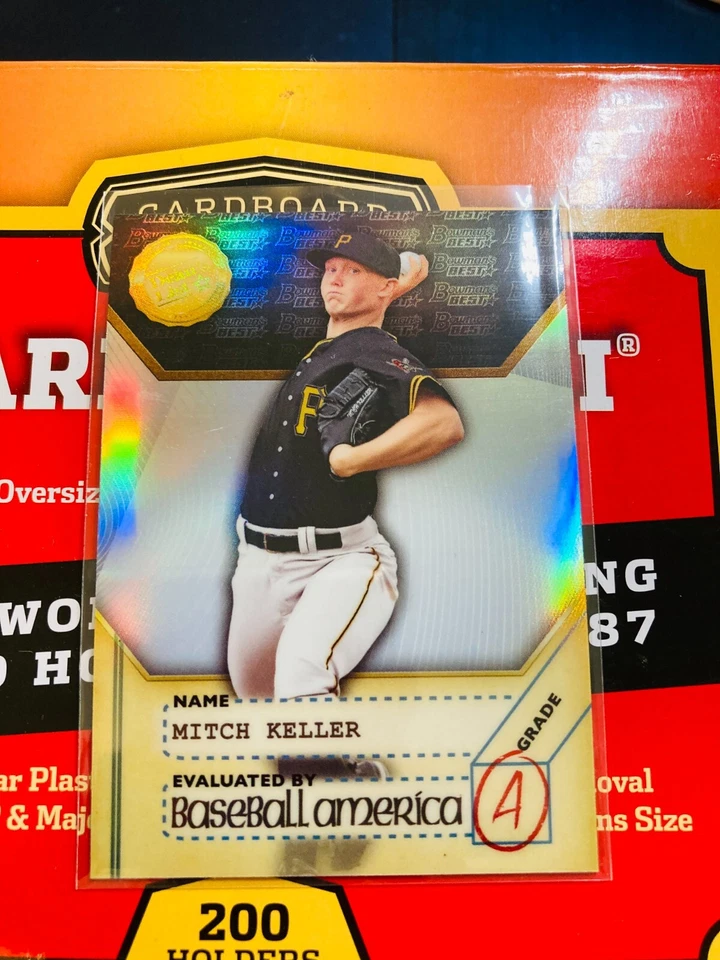 2017 Bowman's Best Baseball America's Dean's List #BADL-MK Mitch Keller  V395 - Image 1 of 2