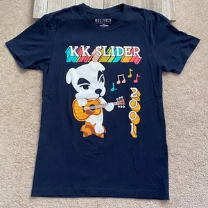BoxLunch x Animal Crossing S K.K. Slider Double Sided Graphic T-Shirt MY - Picture 1 of 12