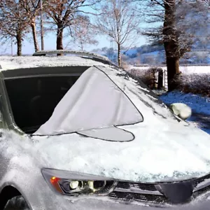 Car Windshield Cover Sunshade Snow Ice Dust Frost Guard Protector Accessories - Picture 1 of 12