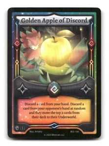 Elestrals Base Set Trading Card Game #BS1-106 Golden Apple of Discord - Picture 1 of 4
