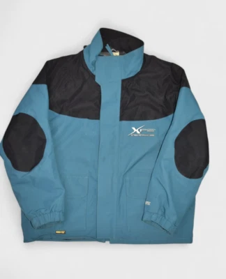贝斯专业商店夹克男式 XL 蓝色 Goretex 雨衣 XPS Extreme Cabelas — 第 1/4 张图片