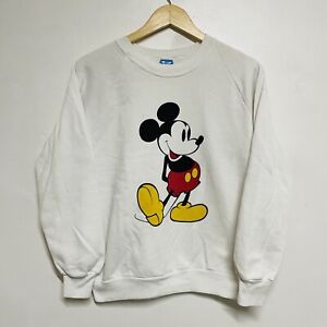 Vintage 80s Single Stitch Mickey Mouse Disney Character Fashions Sweatshirt M