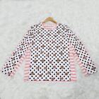 Comme Des Garcons Disney All Over Pattern Long Sleeve Cut And Sew T-Shirt