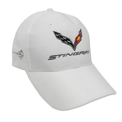 Gorra de béisbol blanca Chevrolet Corvette C7 Stingray DuPont Performance Foto 1 de 2