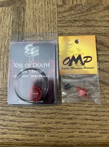 OMP String Love Kisser Button AND EP Kiss Of Death Kisser Button PACKAGE - Picture 1 of 5