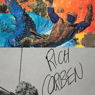 Firmado Bloodstar Richard Corben Tapa Dura #517/2000 Underground Comix RARO FUERA DE FUNCIONAMIENTO👀 Foto 1 de 4