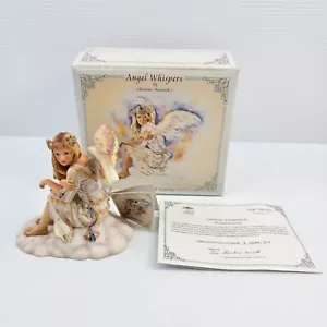 Christine Haworth Angel Whispers Faerie Figurine The Angel Of Serenity Lim Ed - Picture 1 of 12