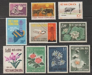 Südvietnam Briefmarken 4 Sätze Scott # 290A, 460-461, unissued, 261-265 MNH (30)  - Bild 1 von 1