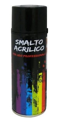 SMALTO VERNICE SPRAY 400ML BOMBOLETTA VARI COLORI VERNICE PITTURA RITOCCHI - Immagine 1 di 3
