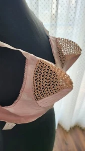 Antique Satin Corset 50s - Picture 1 of 5
