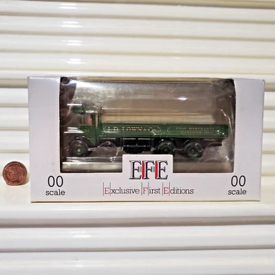 EFE EXCLUSIVE First Editions JD LOWN + Co. COAL 1/76 AEC Mammoth Dropside Lorry - Image 1 of 4
