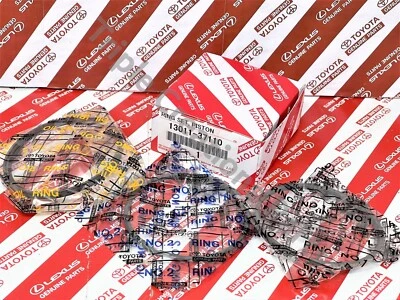 Toyota Prius Auris Lexus Ct200H 2010-15 Genuine Piston Rings Set 13011-37110 OEM - Image 1 of 4