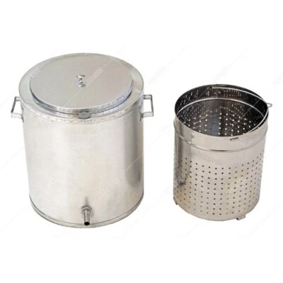 Dampfwachsschmelzer 30 L aus Edelstahl - Modell 1135 - Bild 1 von 2