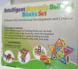 Intelligent Magnetic Buildings Blocks Set - Picture 1 of 5