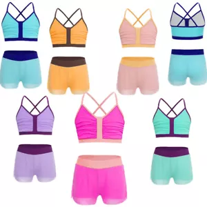 Costume da bagno bambina ragazza moda costume da bagno canotta outfit hawaiano color block - Foto 1 di 72