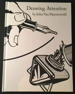 John Van HAMERSVELD / Drawing Attention SIGNED FIRST PRINTING Designer 1st 2013 - Picture 1 of 2