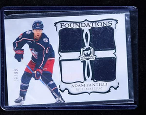 Adam Fantilli 2023-24 Upper Deck The Cup Hockey Foundations Quad Jersey 29/99 - Picture 1 of 2