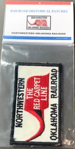 Northwestern Oklahoma Railroad Historical Patch - Picture 1 of 1