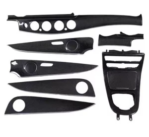 für Mercedes-Benz W213  echt Carbon Kohlefaser Abdeckungen Innenraum Schwarz - Bild 1 von 5