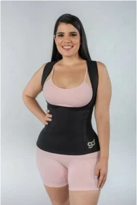 FAJAS REDUCTORAS COLOMBIANAS VEST SHAPER SHAPEWEAR WAIST CINCHER TRAINER GIRDLE - Picture 1 of 8