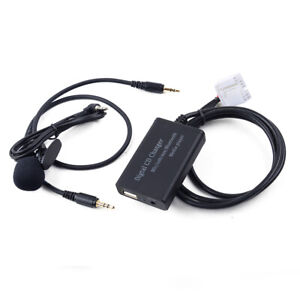 Bluetooth Music Hands-Free Car Kit AUX Adapter For Honda Fit Jazz Odyssey Pilot