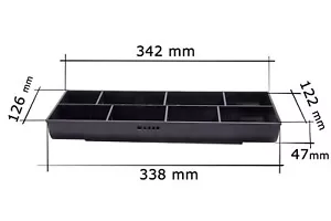 Münzfach für 8 Münzen EURO - Standart ErsatzMünzfach für 410mm breite Geldlade - Bild 1 von 5