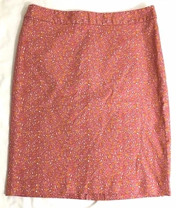 Talbots Bleistiftrock PETITE GR. 6 rosa orange knielang Stretch Neu mit Etikett (E190) - Bild 1 von 7