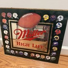 1990s MILLER High Life BEER 28 NFL Football Teams HELMET MIRROR Old School