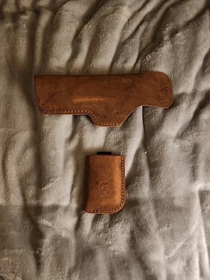 Muddy River Tactical Soft Leather IWB Holster for S&W 5.7 w/ Mag Holder - Image 1 of 2