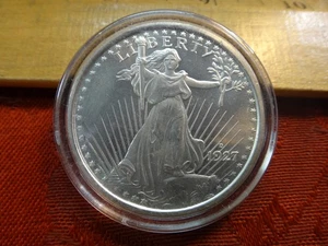 Saint Gaudin's Design 1 Oz .999 Silver Round Lot 10-2 GSM - No Reserve - Picture 1 of 3