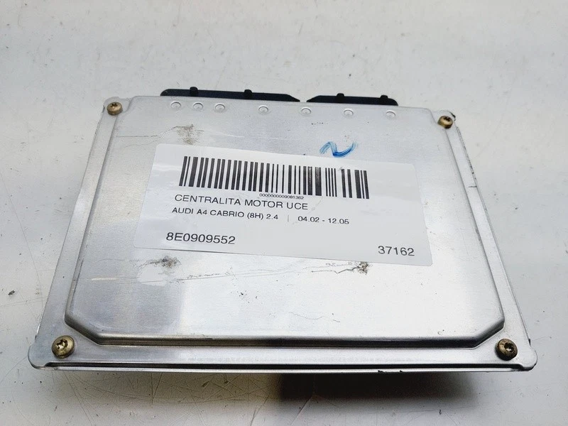 8E0909552 centralina motore per AUDI A4 CABRIOLET (8H) 2002 9081362 - Immagine 1 di 4
