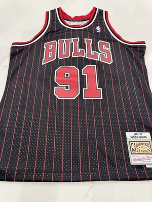 Camiseta alternativa Mitchell & Ness NBA Swingman Bulls Dennis Rodman 95-96 talla L Foto 1 de 4