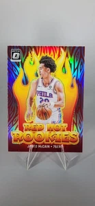 JARED MCCAIN 2024-25 DONRUSS OTTICA ROSSA HOT ROOKIES HOLO PRIZM A RC - Foto 1 di 2
