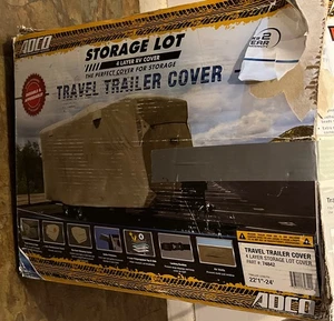 ADCO TRAVEL TRAILER  4 LAYER RV COVER 22ft 1 Inch X 24ft - 74842 - Picture 1 of 5