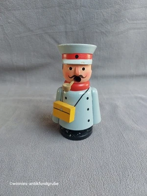 Expertic Räuchermännchen - Erzgebirge Volkskunst "Kuttenmann Postmann" (140) - Bild 1 von 4