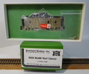 Overland Models HO Scale Brass Rock Island Steel Caboose #17786-17899 - Ajin Mfg - Bild 1 von 11