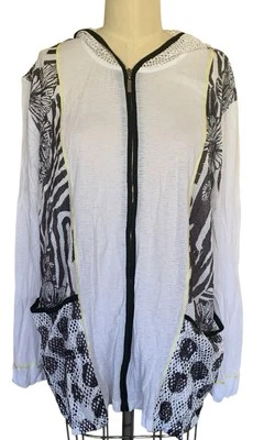 Chaqueta Zenergy By Chicos Estampado Mixto Talla 3 Foto 1 de 4