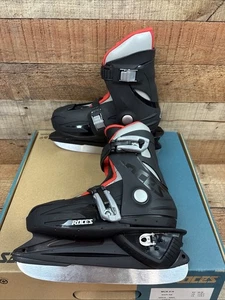 Patines de hielo de hoja de acero al carbono ajustables MCK II Hockey Roces para niños unisex 13JR-3 - Imagen 1 de 7