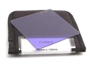 Filtro de resina de corrección fluorescente estándar LEE100 FL3600-D 100x100 mm LIQUIDACIÓN - Imagen 1 de 2