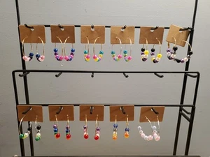 Pride Earrings Choose your Pair Gay Lesbian Bisexual Asexual Aromantic Aroace... - Picture 1 of 4