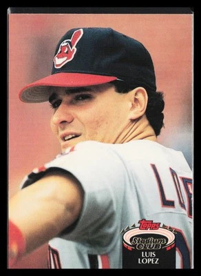 1992 Stadium Club Luis Lopez #556 - Image 1 of 2