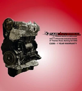 2.0 Peugeot 308 Fully Reconditioned Bare Engine S&F in EXC! 1 YEAR WARRANTY - Picture 1 of 2