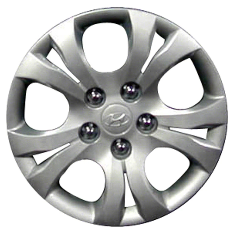 Capa de roda prata OE 15 polegadas compatível com 2011-2016 Hyundai Elantra Sedan 570-55566 - Imagem 1 de 1