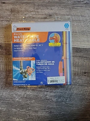Frost King HC18 18-Feet 120V Electric Water Pipe Heat Cable - Image 1 of 4