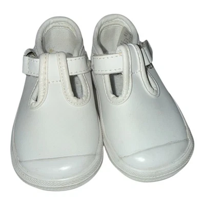 Zapatos Keds Puntera Correa en T Blanco Talla 3M Bebé Niña Niño Foto 1 de 4
