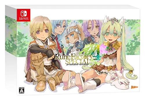 Nintendo Switch Rune Factory 4 Special Memorial Box Japan Official - Image 1 of 4