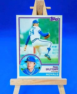1983 Topps - Paul Splittorff - Pitcher Royals #316 - Bild 1 von 3