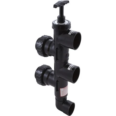 Push Pull Valve, Waterway 2-1/2", with 2" Reducer : 600-1500 - Image 1 of 3