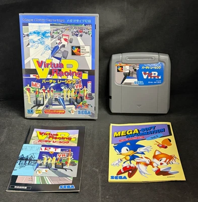Virtua Racing (JPN) (SEGA Mega Drive) Complete CIB Tested - Image 1 of 4